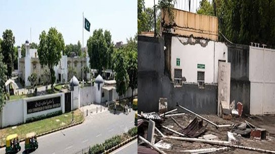India removes barricades outside Pakistan High Commission in Delhi
