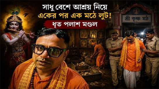 Fake Vaishnava saint Palash Mandal arrested