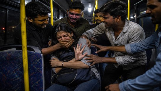 Police arrests two accused in allegation of harassment of a teenage girl in Delhi’s Bus