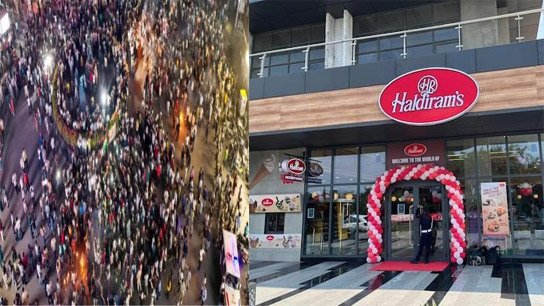 In London after the stormy innings shock! Haldiram's outlet closed within weeks of opening