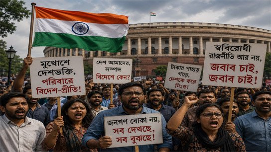 Patriotism on the mask, xenophobia in the family! Public anger and strong questions about the internal conflicts of top politicians