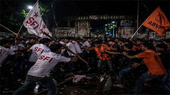 Tension at Jadavpur University