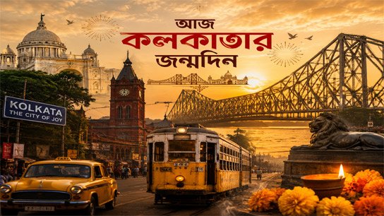 Today is Kolkata's birthday; Kolkata really does have a birthday!