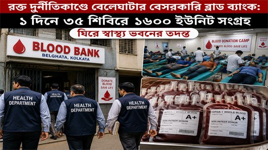 Beleghata Blood Bank Blood Collection Scam