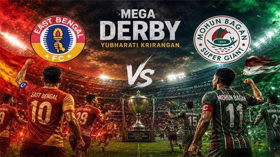 East Bengal or Mohun Bagan? Mega derby today at Yuva Bharati