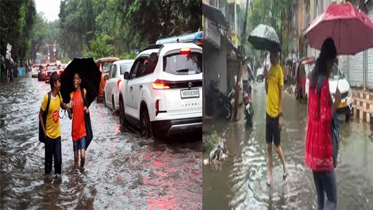 Terrible strong convection in Kolkata and neighboring districts! Waterlogging in Kolkata due to continuous rain; Public life affected