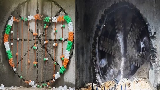 Kolkata Metro got big success; Break through the concrete wall and come out