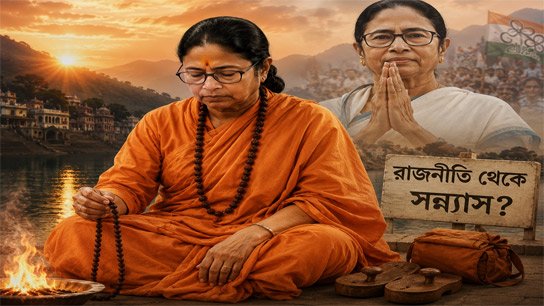 Trinamool leader Mamata Banerjee: No intention of quitting politics until BJP is defeated
