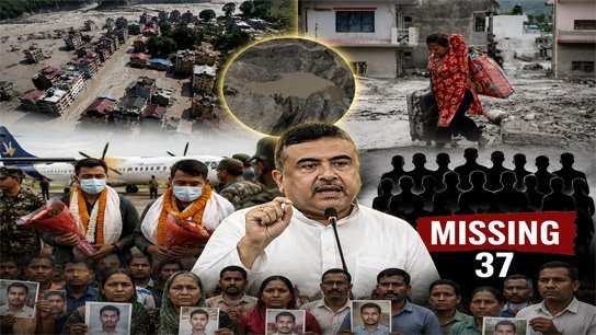 Two people from the state are being brought back from Nepal, the remaining 37 are still missing! Shuvendur assures Mukulputra and his family