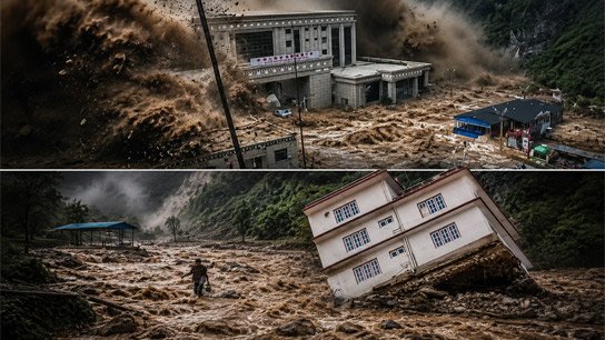Nepal is sinking into darkness; 'Water bomb' explodes in Nepal, creating havoc!