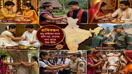 One Purnima, Many Festivals: The Diverse Forms and Traditions of Rakhi Bandhan in Different Parts of India