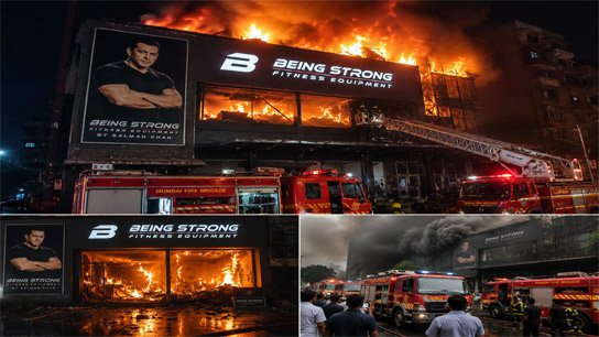 Massive fire breaks out at Salman Khan's gym in Greater Kailash, Delhi: Miraculously, everyone was saved