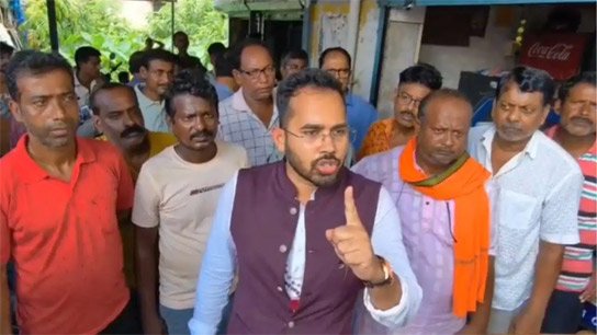 Tarakeshwar MLA angry with looting and office vandalism, strong message to businessmen