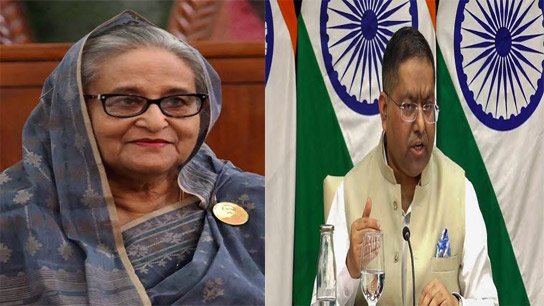 India does not support Sheikh Hasina's press conference, a clear message from New Delhi