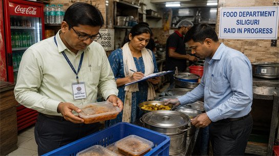 Stale food all over Siliguri! Food Department's combing operation