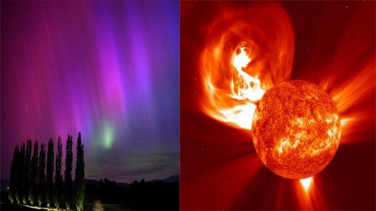 Solar storm heading towards Earth! Huge explosion on the sun