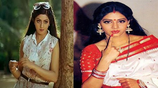 Unknown Sridevi on her birthday