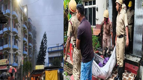 Questions surround audit and safety negligence; Fire department procedures questioned in fire at 'Bideshini' hotel in Jatugriha Tarapith