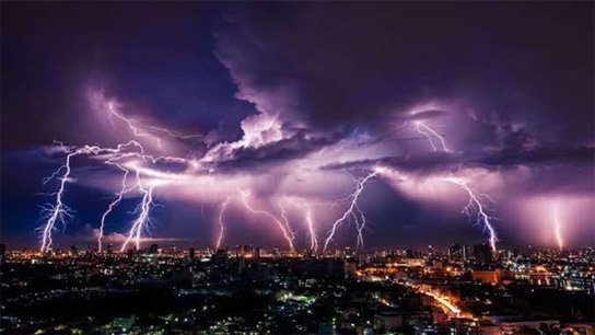 Thunderstorm warning in the district of South Bengal during the next 3-6 hours