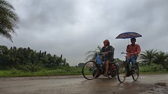 Next 3-6 hours very important, low pressure over South 24 Parganas