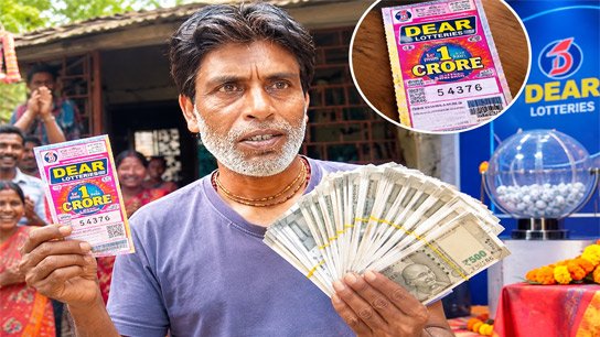 Daily Wage Worker Lottery Winner