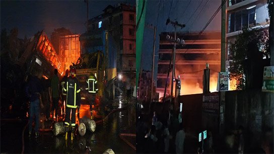 Horrific fire in lorry cylinder explosion at garment factory in Ashulia: 7 dead, several workers in critical condition