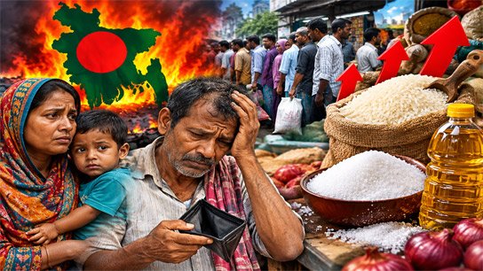 Bangladesh is burning with the price hike from 'rice to sugar'; poor and middle class people in crisis