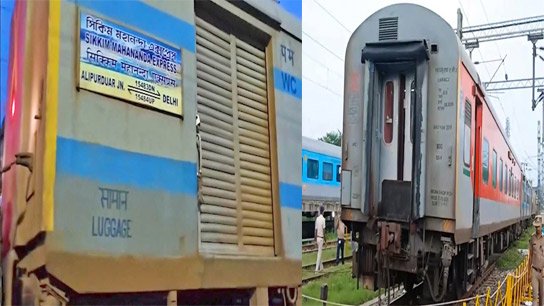 Alipurduar-Delhi Mahananda Express derailed
