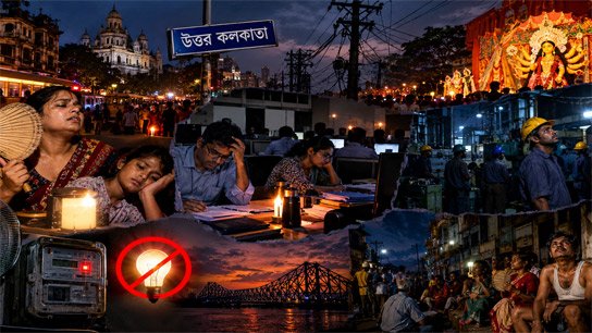 Unprecedented power crisis in Maniktala, North Kolkata, ahead of the festival! Common people fear electrical equipment failure due to frequent load shedding