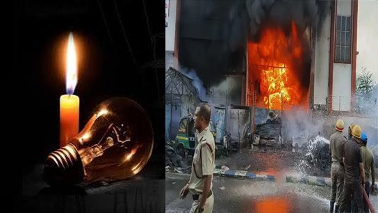 Massive fire breaks out in Sodepur, CESC distribution center gutted