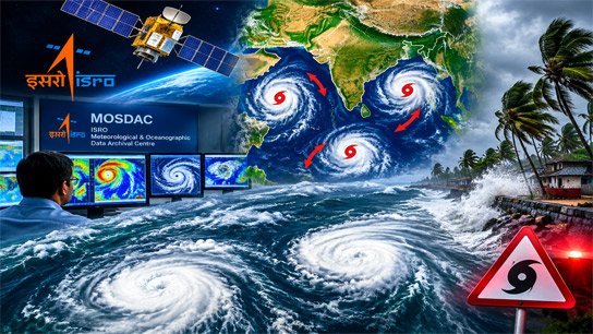 3 cyclones likely in Bay of Bengal and Arabian Sea in post-monsoon season; ISRO's seasonal forecast gives big hint!