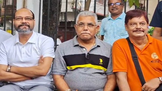 Dilip Ghosh on morning walk in Siliguri; denies responsibility in Jadavpur case, fiercely attacked by opposition