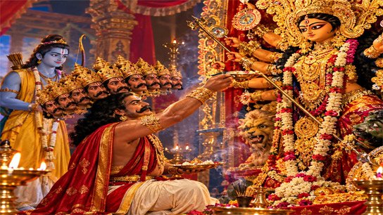 The hidden truth of mythological history; Ravana himself was a priest of Ram's Durga Puja!