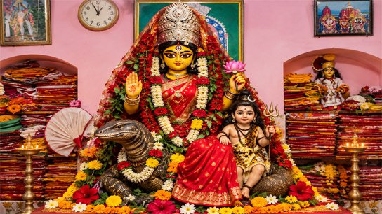 273-year-old Sri Sri Abhaya Mata of Nabadwip; From miraculous metal idols to the tradition of mythological beliefs