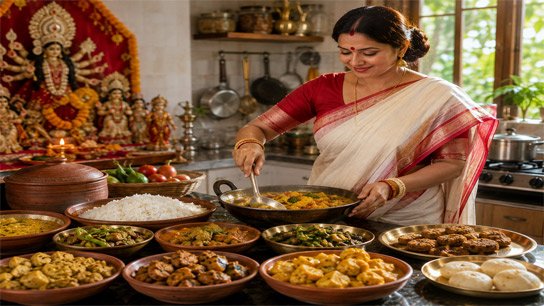 Exactly 45 days left; taste the taste of the old Puja now in your own kitchen!