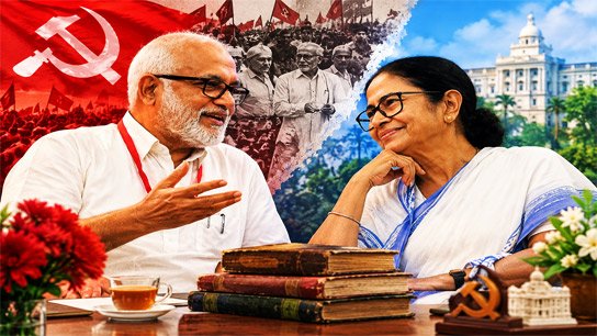 Benazir's friendship! Mamata talks to CPM, leaving history behind