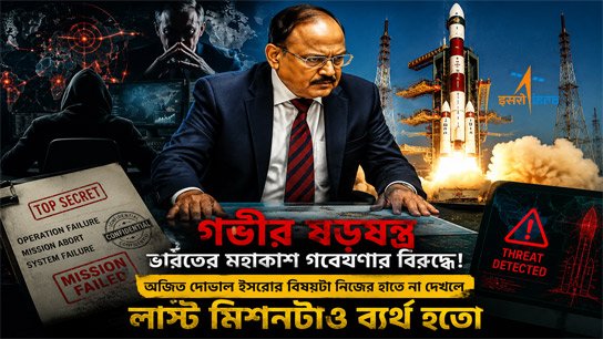 Deep conspiracy against India's space research! If Ajit Doval had not taken ISRO's matter into his own hands, yesterday's last mission would have failed too