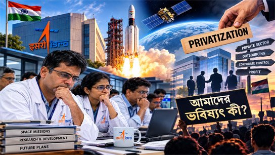ISRO scientists worried about privatization