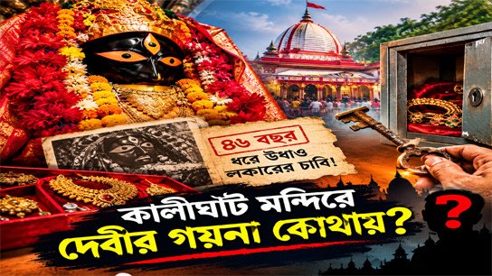 Where is the goddess's jewelry in Kalighat temple? The key to the locker has been missing for 46 years!