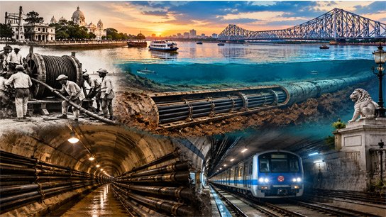History was made in Kolkata long before the metro under the Ganges; century-old cable tunnel