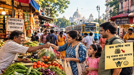 People of Kolkata leave big cities behind in terms of cost