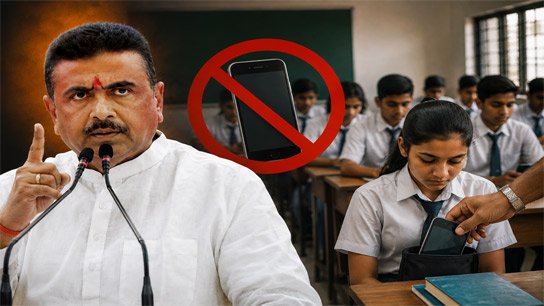 Mobile ban till class 12? Shuvendu gives a big hint
