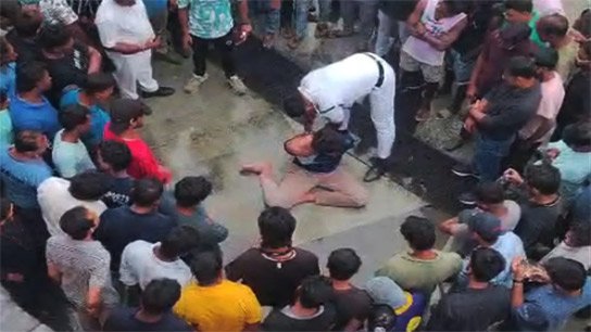 Bloodbath at Newtown mall due to love triangle ahead of festival; Tensions rise in mall, youth arrested