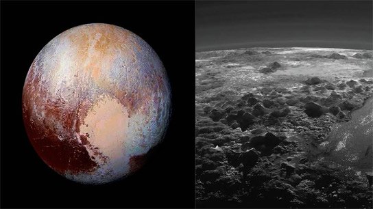 Incredible discovery at the edge of the solar system! NASA finds 11,000-foot ice mountain on Pluto's chest