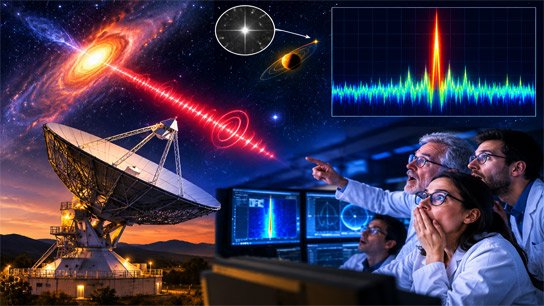 Strange radio signal detected from 63 light years away! Scientists make historic discovery