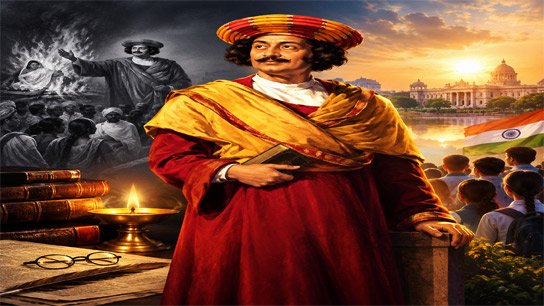 A visionary who broke through darkness and led to light; Tributes paid to Raja Rammohan Roy, the father of modern India, on his death anniversary