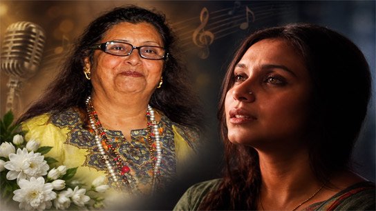 Krishna Mukherjee, mother of late renowned musician and Rani Mukherjee