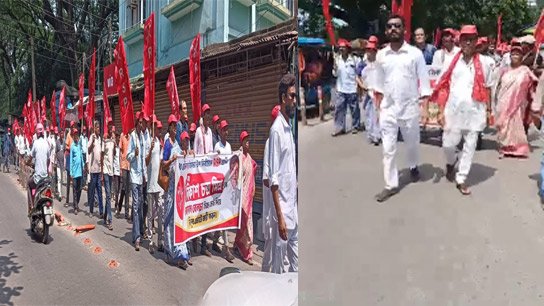 Left Front divided in Rejinagar by-election! RSP candidate Vikas Chandra Mishra files nomination against CPI(M)