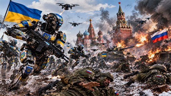 Moscow's breath of fresh air in Ukraine's robot army! 5 villages recaptured, at least 3,000 Russian soldiers killed