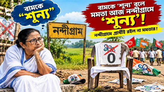Sanchita Dey Pradhan has withdrawn her candidature as the Trinamool candidate for Nandigram, representing Mamata Banerjee